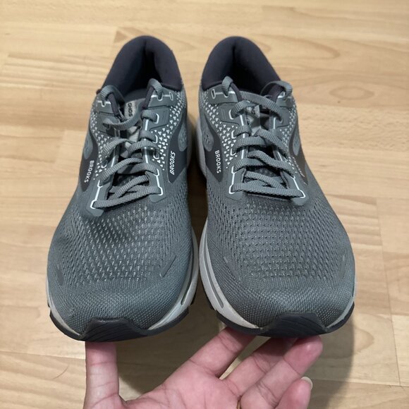 Brooks Ghost 14 Mens Size 13 Gray White Athletic Running Walking Shoes Sneakers main image 5